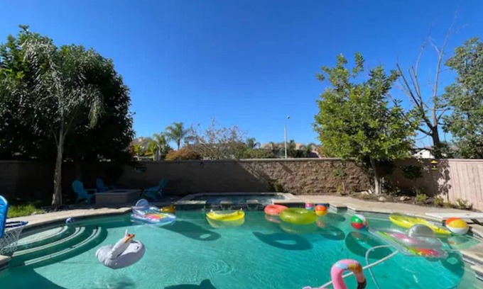 Corona House | 5-bedroom Home with Pool <30 miles to Disneyland