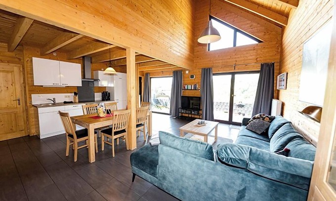 Rieden House | 5 Sterne Ferienhaus Tommy mit Kamin,Sauna,Seeblick