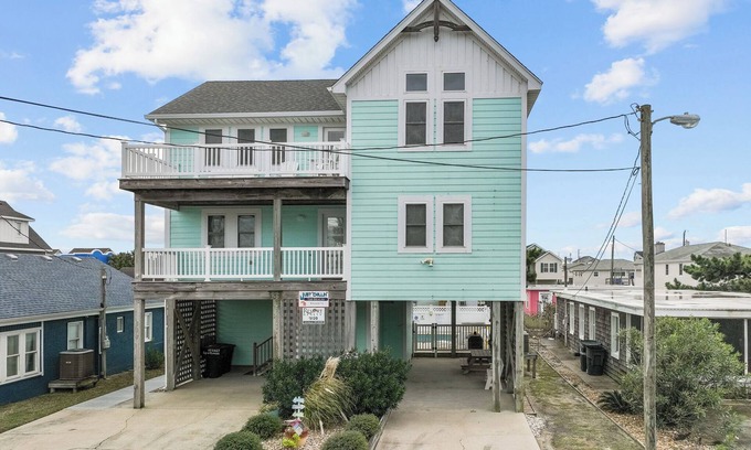 Colington House | 5120- Just Chillin, a spacious 4-bed, 3.5-bath home in Kill Devil Hills, perfect for up to 8.