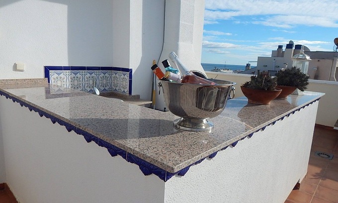 Pueblo Latino Apartment | 6 min walk to Mil Palmeras seafront, restaurants and bars, great for Padel