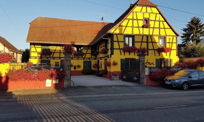 Andolsheim Apartment | 6-person apartment in Alsatian house