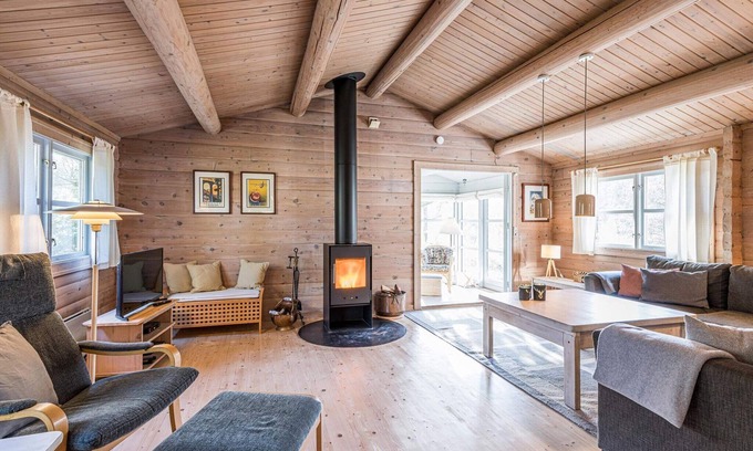 Houstrup House | 6 person holiday home in Nørre Nebel
