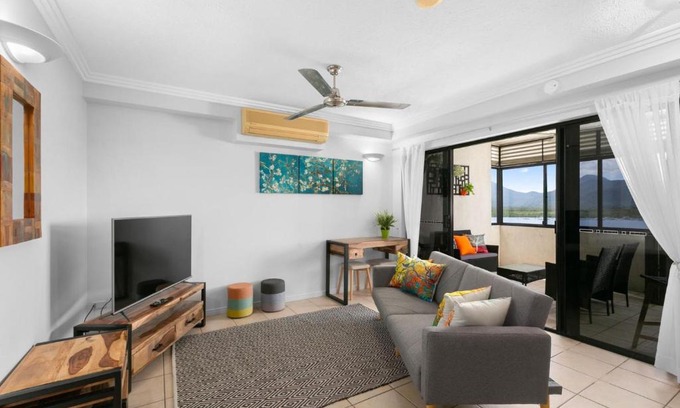 Cairns Central Business District Apartment | 604 Chic City Apartment with Water Views