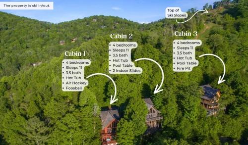 Wolf Laurel House | 7 Min From Hatley Pointe Views HotTub Fire Pit