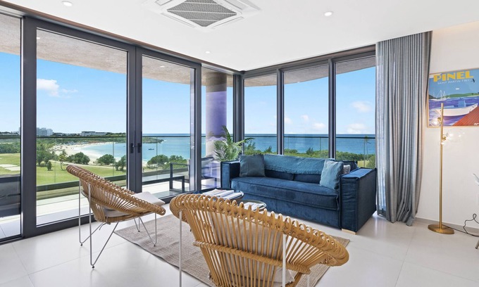 Maho Apartment | A-501 Stunning 3 bedroom facing Mullet Bay beach