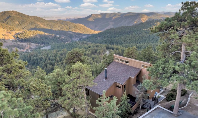 Genesee Cabin | A Cabin in the Clouds: Peaceful Mountain Retreat w/Hot Tub & Spectacular Views!
