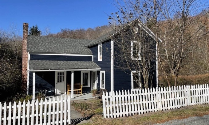 Parksville House | A Catskills Cozy Riverside Getaway on a Gorgeous Sprawling Property