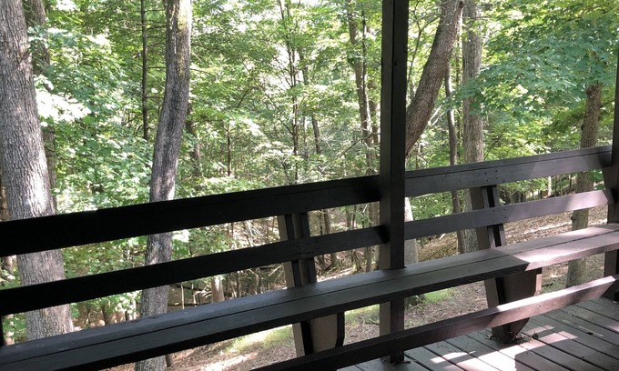 Mathias Cabin | A cozy cabin snuggled in the mountains minutes away from Lost River State Park.