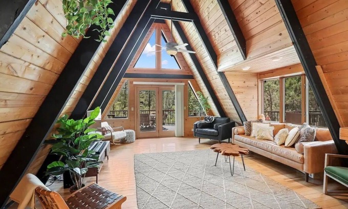 Whispering Pines Cabin | A-Frame On The Rocks. Hot Tub. Payson. Waterwheel.