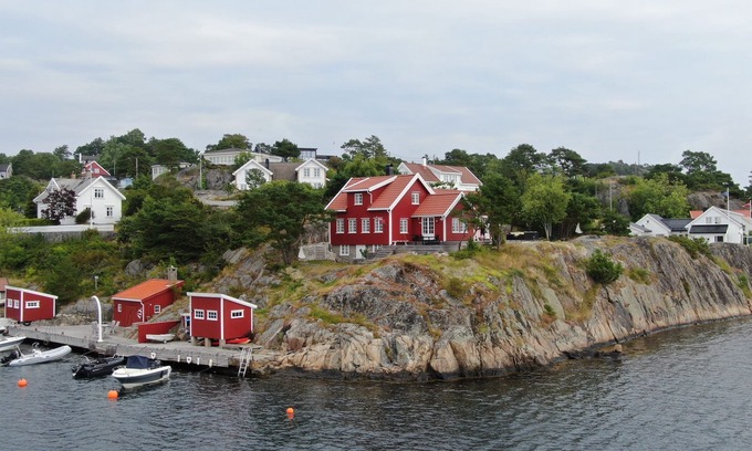 Faervik Cabin | A Norwegian summer dream - with its own jetty and fantastic views of the sea