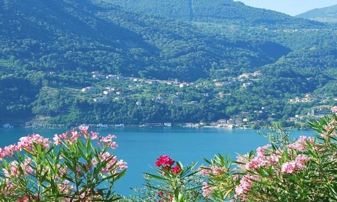 Vezio Villa | A THREE-STORY VILLA OVERLOOKING THE VEZIO CASTLE &LAKE LUGANO,ITALIAN SIDE