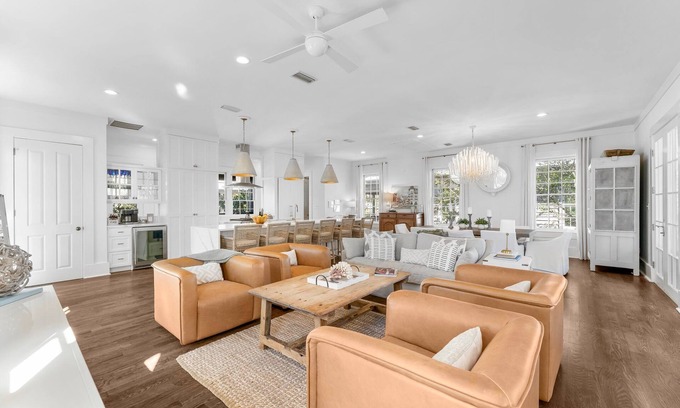 West Panama City Beach House | Abaco Pearl Cottage - Private Pool, 1 Minute Walk to Beach on S. Side of 30A!