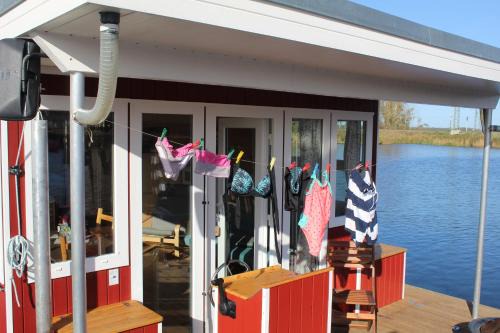 Anklam Boat Rental | Abenteuer Flusslandschaft - Hausboot fest vertäut in Anklam