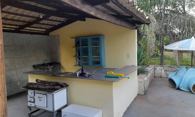 Aparecida de Goiania Ski Chalet | Accommodation in an urban farm with leisure facilities, swimming pool and optional meals