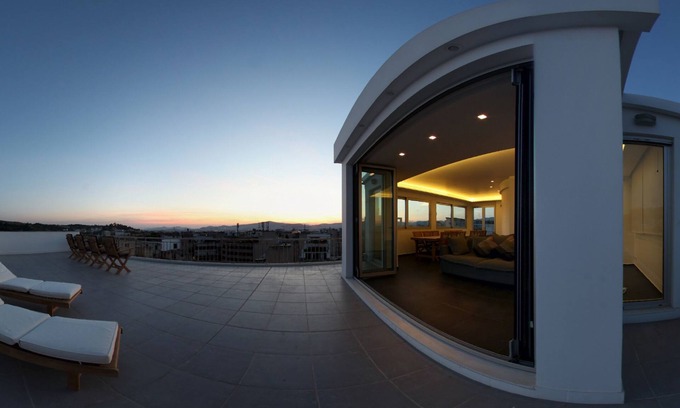 Monastiraki Apartment | Acropolis Panorama View Penthouse with Private Terraces