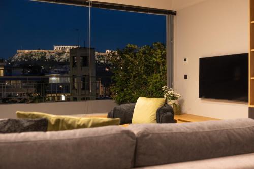Psirri Apartment | Acroview Lofts Residence with Hammam