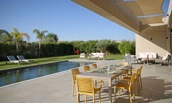 Tassoultante Villa | ADA ADA, modern villa with private pool - 13 km city center (4 bdrms/8 guests)