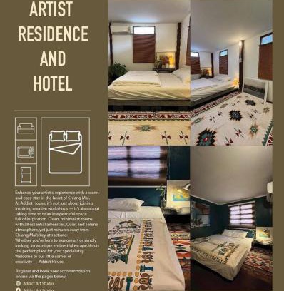 Samoeng House | Addict House A Homely Space in the Old Town with an Art Studio