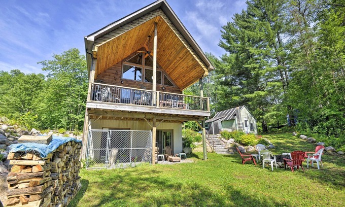 Glenfield Cabin | Adirondack Cabin on Peaceful Lake Near Glenfield!