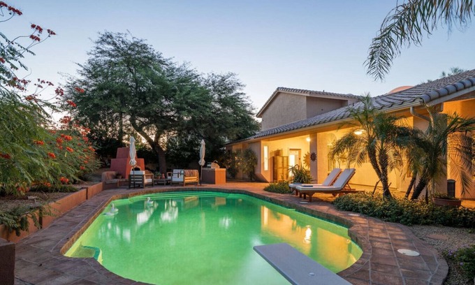 Desert Paradise Estates Villa | Adobe Villa, Private Pool, Hiking Trails Nearby