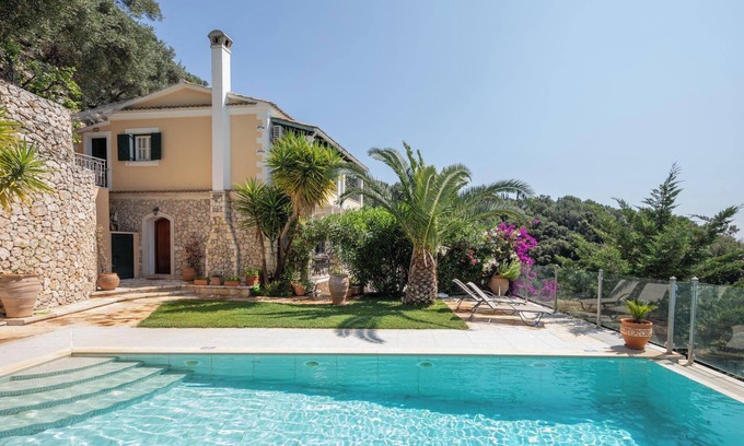 Acharavi Villa | Adriana Sea View - Two Bedroom Villa, Sleeps 4