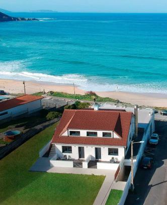 Razo da Costa Apartment | AG Casa Arnados,1ª linea de playa Razo con jardín