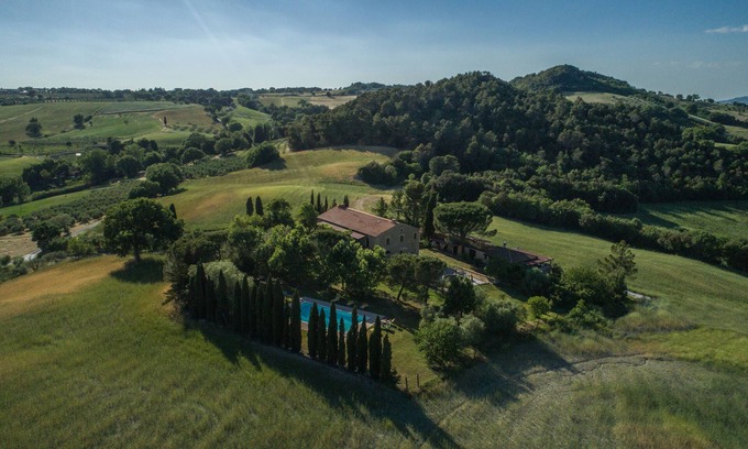 Pomarance Bed & Breakfast | Agriturismo San Carlo-apartment 2/4 people swimming pool wi-fi restaurant garden