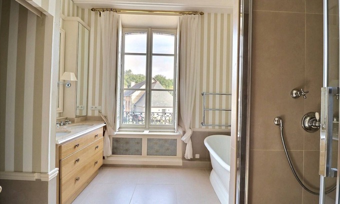 Lunay Apartment | Aimée Dalton Luxury Room with very large terrace