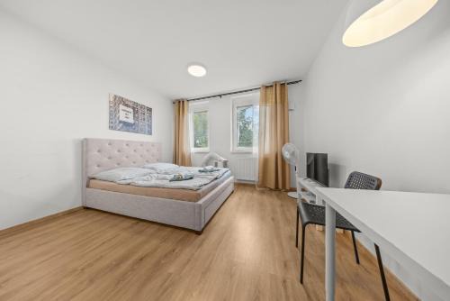 Nivy Apartment | Air conditioned 1 room apartment with parking, new building, Ružinov