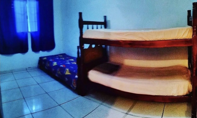 Balneario Santa Eugenia House | Aluguel Temporada Casa Azul Mongaguá SP Litoral