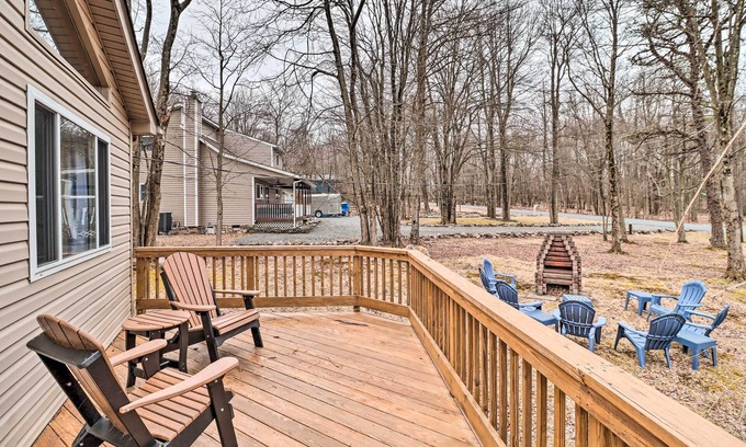 Albrightsville Cottage | Albrightsville Cabin w/Fire Pit: Swim, Hike & Ski