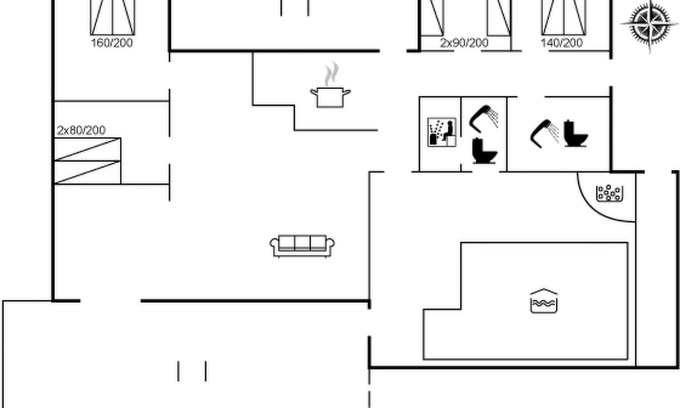 Lonstrup House | "Alfhild" - 297m from the sea by Interhome