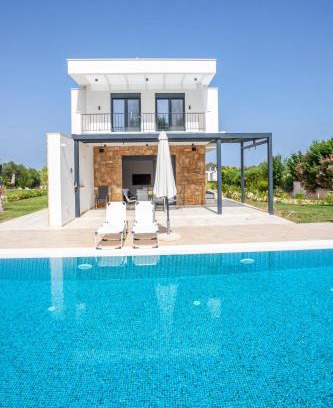Pefkochori Apartment | Alfie Luxury villa with private pool