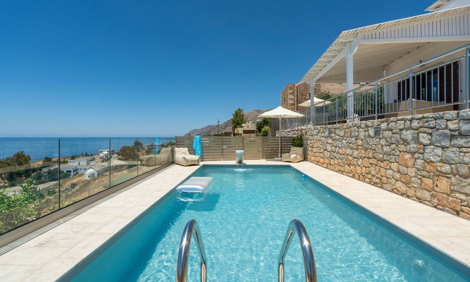 Anopolis House | ALÍA, modern house in village, magnificent sea and coastal views!