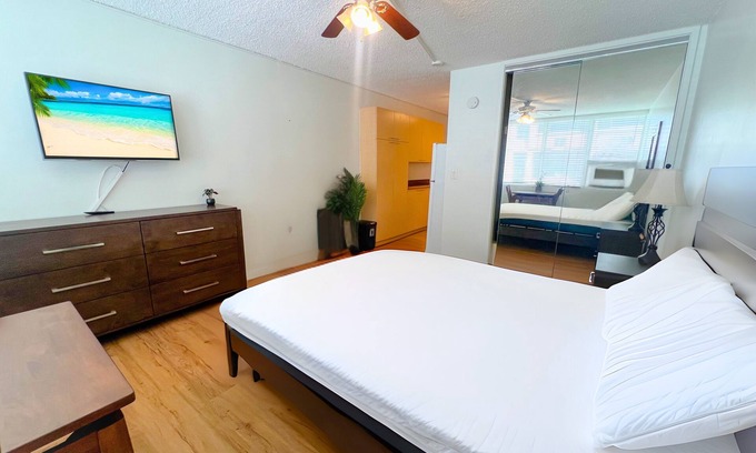 Waikiki Apartment | Aloha Waikiki Studio @ Ainahau Gardens