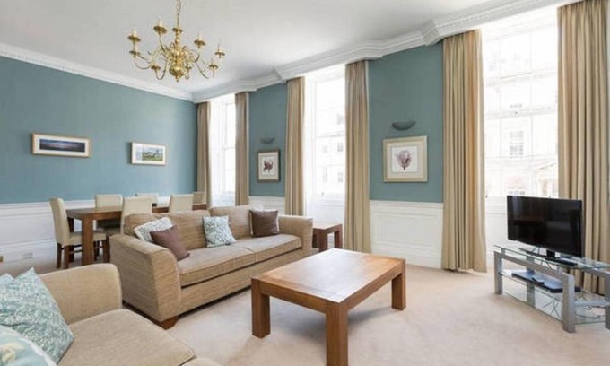 New Town Apartment | ALTIDO Amazing Hanover St Apt In City Centre 2BR, 2bath