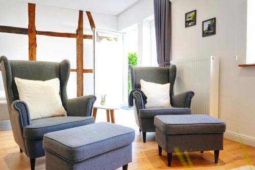 Fallersleben Apartment | Altstadt Apartment II - Terrasse- Waschmaschine- Parkplatz