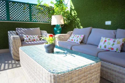 Parque Ayala Apartment | AMAIZING ROOFTOP, 70 M TERRACE,Pool,BEACH,PARKING