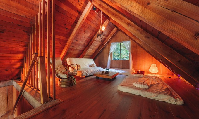 Gold Bar Cabin | Amanita- Riverfront wellness cabin with hot tub & sound bath room!