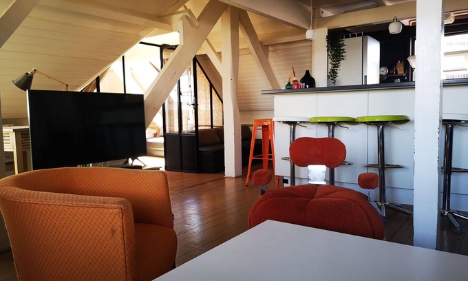 Biarritz Apartment | Amazing apartment with sea view, lighthouse and Biarritz rooftops