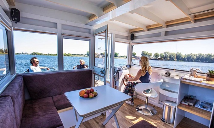 Ophoven Boat Rental | Amazing houseboat in Kinrooi for rent