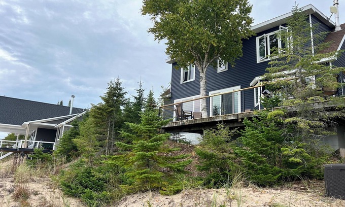 Charlevoix House | Amazing sunsets overlooking Lake Michigan!