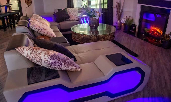 Decatur House | Amazing theater, jacuzzi, pool table, “come stay”