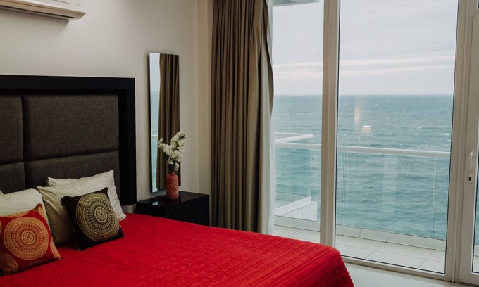 Veracruz Apartment | Amazing view of the island as on a cruise , the sunrise will be unforgettable.