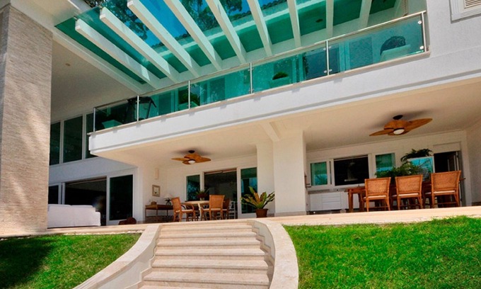 Mambucaba Villa | Ang046 - Beautiful beachfront mansion in Angra dos Reis