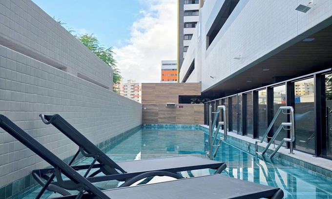 Ponta Verde Apartment | Apê na Pajuçara, AR na Sala, Fitness, Piscina & Kids