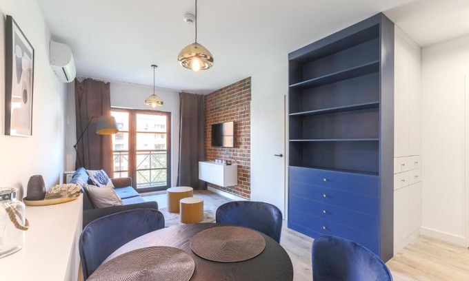 Old Town Apartment | Apartament Centrum Gdańsk blisko Starego Miasta z widokiem na rzekę