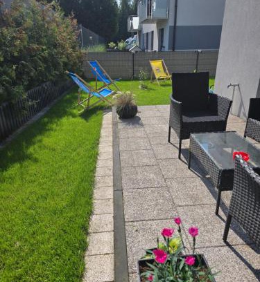 Wagrowiec Apartment | Apartament Nad Nielbą 6Bm2 z ogrodem