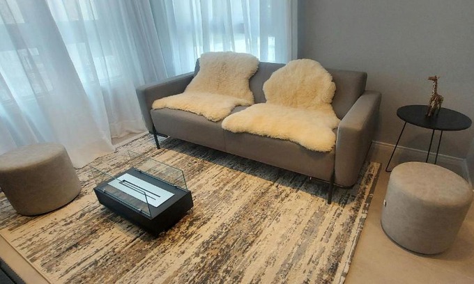 Imigrante Apartment | Apartamento Metalic com lareira ecológica