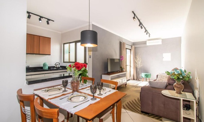 Jardim Itu Apartment | Apartamento Moderno com Terraço à 4Km do Consulado USA